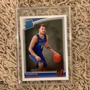 Luka Doncic Donruss rookie card
